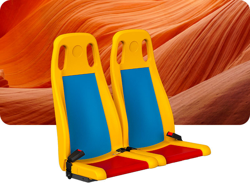 BRIO school bus seat