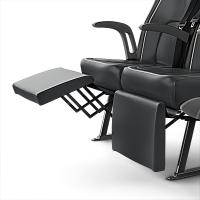 Poggiagambe a pantografo