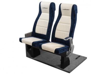 Seat with lift-up cushion for disabled people