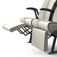 Pantograph leg support