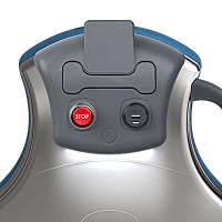 Console con usb, pulsante di fermata, luce led