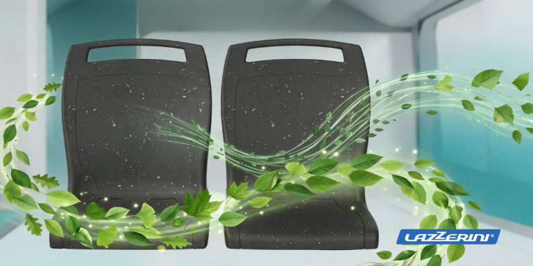 Re-Compact seats by Lazzerini on the new Conerobus buses in Ancona